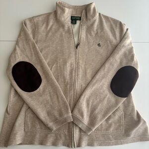 Ralph Lauren Cream Zip-Up Jacket